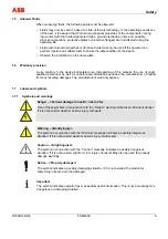 Предварительный просмотр 9 страницы ABB FSM4000 Series Operating	 Instruction