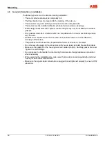 Предварительный просмотр 26 страницы ABB FV4000 Operating	 Instruction