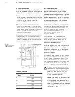 Предварительный просмотр 46 страницы ABB GE AKD-20 Installation, Operation And Maintenance Manual