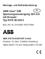 ABB GH Q630 7043 P0001 Mounting And Operating Instructions preview