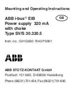 Preview for 13 page of ABB GH Q630 7043 P0001 Mounting And Operating Instructions