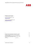 Preview for 67 page of ABB GLA232 Series User Manual