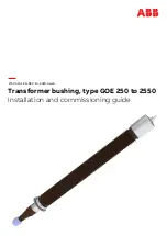 ABB GOE 1050 Installation And Commissioning Manual preview