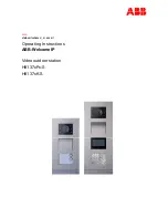 Preview for 1 page of ABB H8137xK-S Operating Instructions Manual