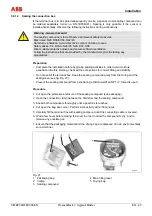 Предварительный просмотр 25 страницы ABB HART FEH300 Commissioning Instruction