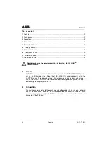 Preview for 2 page of ABB HART HHT 275 Manual