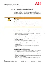 Предварительный просмотр 19 страницы ABB HT469567 Operation Manual