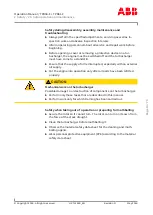 Предварительный просмотр 21 страницы ABB HT469567 Operation Manual