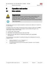 Предварительный просмотр 65 страницы ABB HT562381 Operation Manual