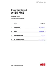 ABB HT562595 User Manual preview