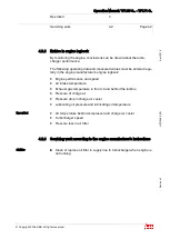 Предварительный просмотр 44 страницы ABB HT562852 Operation Manual