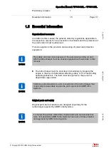 Предварительный просмотр 12 страницы ABB HT562899 Operation Manual