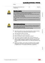 Предварительный просмотр 30 страницы ABB HT566035 Operation Manual