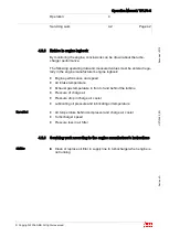 Preview for 44 page of ABB HT566195 Operation Manual