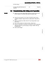 Preview for 40 page of ABB HT572894 Operation Manual