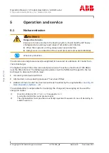 Предварительный просмотр 56 страницы ABB HT575362 Operation Manual