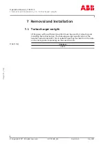 Предварительный просмотр 78 страницы ABB HT575928 Operation Manual