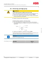 Предварительный просмотр 89 страницы ABB HT575928 Operation Manual