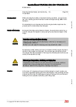 Preview for 60 page of ABB HT576939 Operation Manual