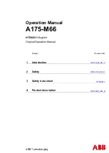 ABB HT582011 Operation Manual preview