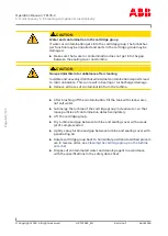 Предварительный просмотр 70 страницы ABB HT583236 Operation Manual