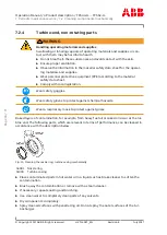 Предварительный просмотр 64 страницы ABB HT588474 Operation Manual