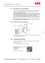 Предварительный просмотр 15 страницы ABB HT596383 Operation Manual