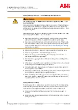 Предварительный просмотр 20 страницы ABB HT596383 Operation Manual