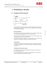 Preview for 5 page of ABB HT596419 Operation Manual
