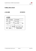 Preview for 29 page of ABB HT597070 Operation Manual