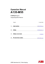 ABB HT599125 Operation Manual предпросмотр