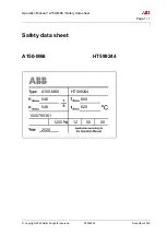 Preview for 29 page of ABB HT599244 Operation Manual