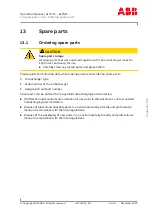 Предварительный просмотр 129 страницы ABB HT600314 Operation Manual