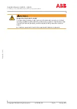 Предварительный просмотр 22 страницы ABB HT600349 Operation Manual