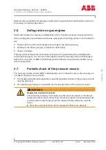 Предварительный просмотр 17 страницы ABB HT600966 Operation Manual