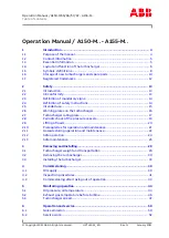 Предварительный просмотр 3 страницы ABB HT601346 Operation Manual