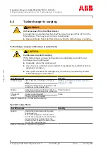 Предварительный просмотр 84 страницы ABB HT601972 Operation Manual