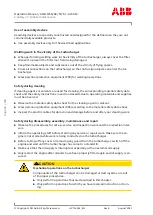 Предварительный просмотр 28 страницы ABB HT603330 Operation Manual