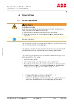 Preview for 36 page of ABB HT604070 Operation Manual