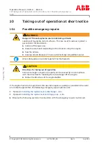 Предварительный просмотр 106 страницы ABB HT604406 Operation Manual