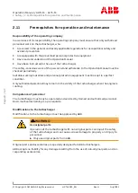 Предварительный просмотр 22 страницы ABB HT605590 Operation Manual