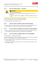 Предварительный просмотр 56 страницы ABB HT607873 Operation Manual