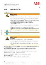 Preview for 26 page of ABB HT608501 Operation Manual