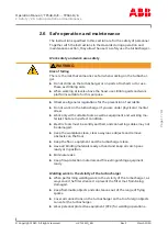 Preview for 19 page of ABB HT609106 Operation Manual