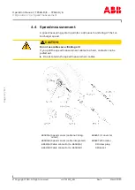 Preview for 44 page of ABB HT609106 Operation Manual