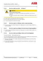 Preview for 60 page of ABB HT610306 Operation Manual