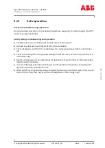 Предварительный просмотр 25 страницы ABB HT610579 Operation Manual