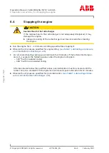 Предварительный просмотр 60 страницы ABB HT610894 Operation Manual