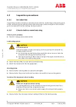 Предварительный просмотр 44 страницы ABB HT611036 Operation Manual