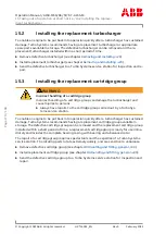 Предварительный просмотр 172 страницы ABB HT611076 Operation Manual